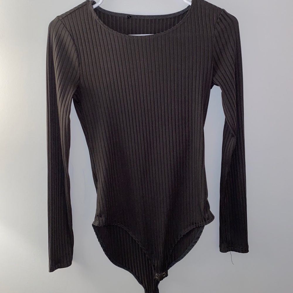 Grey bodysuit